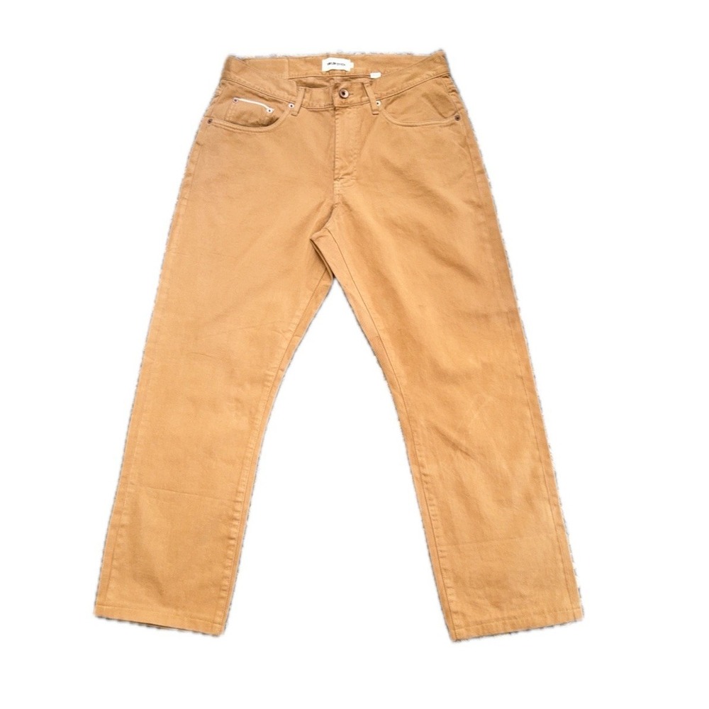 Taylor Stitch Democratic All Day‎ Pant Mid Rise British Selvage Khaki 31 X 27